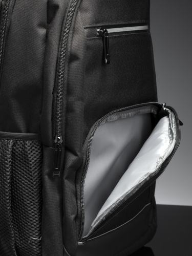 XC018-01 Рюкзак мужской, текстиль/текстиль, чёрный фото 2